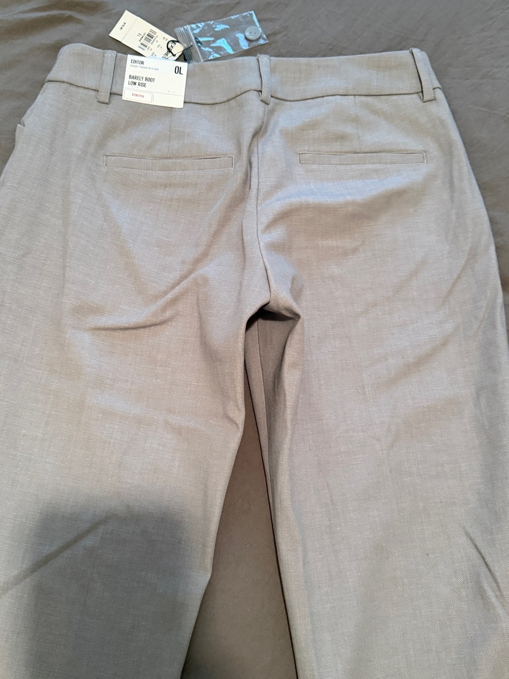 Express Women's Light Gray Dress Trousers
